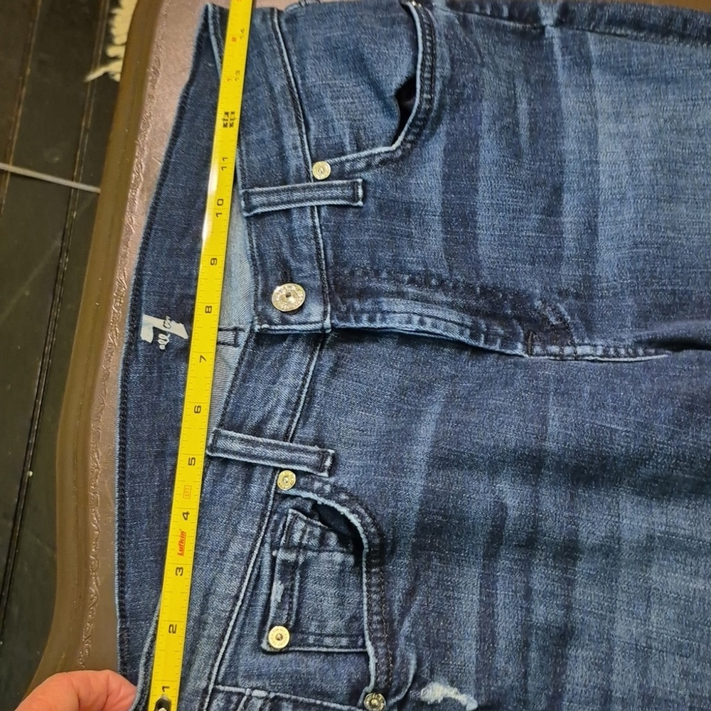 Seven For All Mankind Womens Skinny Jeans Sz.29".(#1585) Med Wash. - Picture 12 of 15